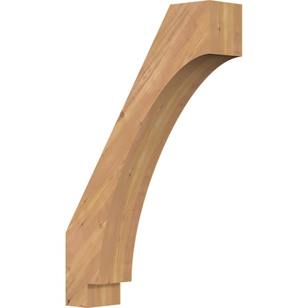 Ekena Millwork 5 1/2"W x 22"D x 34"H Imperial Smooth Knee Brace, Western Red Cedar BRC06X22X34IMP00SWR